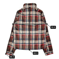 A BATHING APE アベイシングエイプ ラブジェネチェック スノボジャケット ブラウン sizeM 瑞穂店