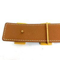 HERMES エルメス コンスタンス リバーシブル Hベルト ゴールド金具 ブラックxブラウン size60 瑞穂店