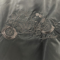 PEANUTS ピーナッツ スヌーピー フライトジャケット MA-1 ブラック M 瑞穂店