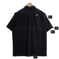 SUPREME シュプリーム 22SS THE NORTH FACE ノースフェイス Trekking S/S Shirt トレッキングショートスリーブシャツ ブラック NR02211I Size XL 福生店