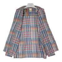 HECTIC ヘクティク AW04 チェック 長袖ネルシャツ ブルー sizeXL 瑞穂店