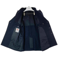 MARGARET HOWELL マーガレットハウエル FOX BROTHERS 579-6220012 ダブル ジャケット ネイビー sizeS 瑞穂店