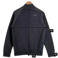 THE NORTH FACE ノースフェイス Tech Air Sweat Track Jacket テック エアー スウェット トラックジャケット グレー NT11784 Size L 福生店