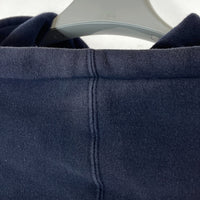 STUSSY ステューシー 銀タグ USA製 前後ストックロゴ プルオーバーパーカー ネイビー sizeL 瑞穂店