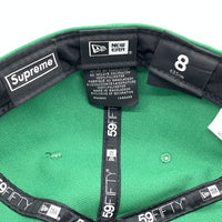 SUPREME シュプリーム 22SS 2-Tone Box Logo New Era ツートーン ボックスロゴ ニューエラ ベースボールキャップ 59FIFTY グリーン オレンジ Size 8 (63.5cm) 福生店