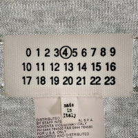 Maison Martin Margiela メゾンマルタンマルジェラ S31HA0482 ④ シルク×リネン ドルマンスリーブ Vネックセーター グレー size1 瑞穂店