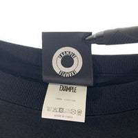 EXAMPLE エグザンプル サークルロゴプリント Tシャツ ブラック Size XXL 福生店
