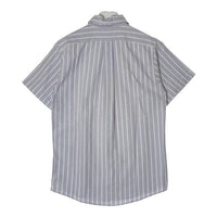 Ralph Lauren ラルフローレン CLASSIC FIT オックスフォード ストライプ 半袖シャツ パープル sizeXXL 瑞穂店