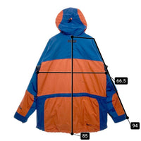 90's~ NIKE ACG ナイキ STORM FIT OUTER 3 LAYER マウンテンパーカー ジャケット ブルーxオレンジ Size L 瑞穂店