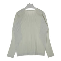 HOMME PLISSE ISSEY MIYAKE オムプリッセイッセイミヤケ HP38JK396 プリーツ ロングスリーブ Tシャツ ライトグレー size3 瑞穂店
