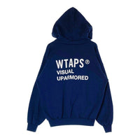 WTAPS ダブルタップス VISUAL UP ARMORED HOODY ヴィジュアル アップ アーマード フーディー パーカー ネイビー sizeX02 瑞穂店