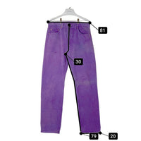 LEVI'S リーバイス USA製 90s 501 後染め デニムパンツ パープル sizeW33 L32 瑞穂店