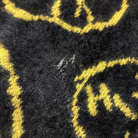 HUF ハフ BLAH KNIT CARDIGAN ニットカーディガン ブラックxイエロー sizeM 瑞穂店