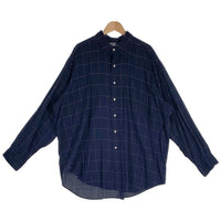 90's Polo By Ralph Lauren ポロバイラルフローレン LOWELL SPORT コットン 長袖 ウィンドウペン ボタンダウン シャツ ブラック Size XXL 福生店