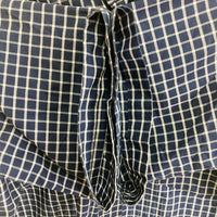 STUSSY ステューシー 銀タグ USA製 ボタンダウン 半袖 チェックシャツ ブルー sizeL 瑞穂店