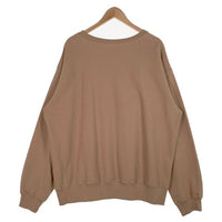 RIOT FACETASM ライオット ファセッタズム BASIC SWEAT スウェットクルーネックトレーナー ブラウン フェザー RF21FW-SW-U10 Size L 福生店