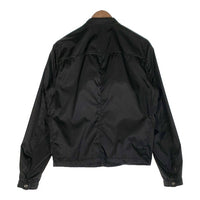 PRADA プラダ ライダースジャケット トリアセテート パイピング ブラック UGW845 Size 48 福生店