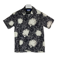 JUNYA WATANABE COMME des GARCONS MAN ジュンヤワタナベ コムデギャルソンマン WS-B016 AD2016 キュプラボイルプリント 花柄 半袖シャツ ブラック sizeXS 瑞穂店
