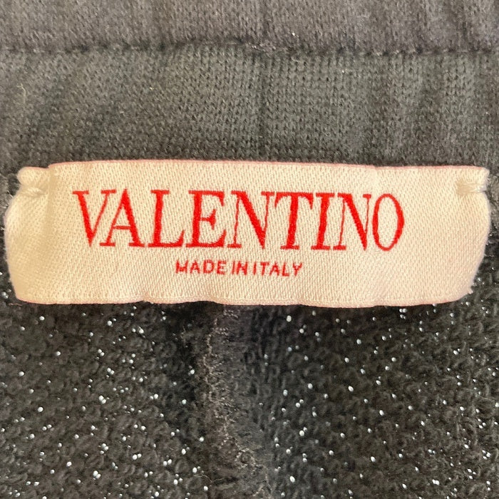 VALENTINO ヴァレンティノ VLTN ロゴスウェットパンツ ブラック sizeL