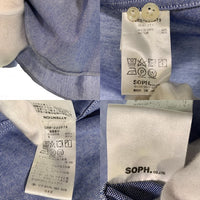 F.C.R.B. F.C.Real Bristol エフシーレアルブリストル COOLMAX EMBLEM BIG B.D. SHIRT 長袖 ボタンダウン シャツ ブルー FCRB-222079 Size XL 福生店