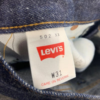 90's LEVI'S リーバイス 502 BIG E 復刻 テーパードデニムパンツ インディゴ 93年 日本製 Size 31×34 福生店