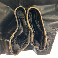 Schott ショット 152 USA製 ボアライナー付き シングル ライダースジャケット ブラック size40 瑞穂店