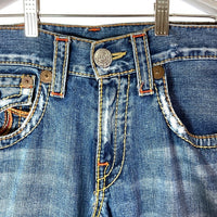 TRUE RELIGION トゥルーレリジョン RAINBOW JOEY ブーツカット デニムパンツ ライトインディゴ size32 瑞穂店