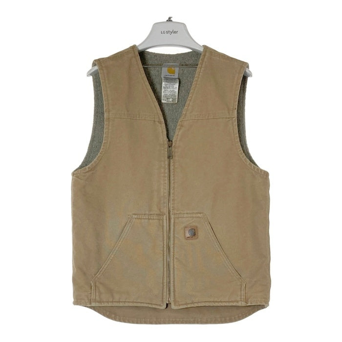 希少！超レア！【carhartt】ダックベスト裏ボアブラウン 楽天市場】Carhartt カーハート ダック 裏ボア ベスト ベージュ