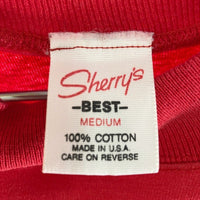 US古着 SHERRY’S ミッキー ロンT 赤 SIZE M (脇下リペアあり) 瑞穂店