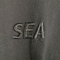 WIND AND SEA ウィンダンシー Black Over Dye S/S Tee ブラックオーバーダイ ショートスリーブTシャツ 刺繡 バックプリント WDS-O-BKF-25-Q2-03 Size XL 福生店