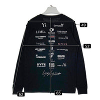 NEWERA×Yohji Yamamoto ニューエラ×ヨウジヤマモト 創業100周年モデル バックプリントロングTシャツ ブラック sizeL 瑞穂店