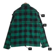 TENDERLOIN テンダーロイン 羊毛 ウール BUFFALO JACKET バッファロー チェック ジャケット グリーン T-20RG Size L 福生店