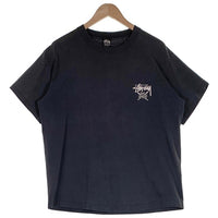 80's 90's STUSSY ステューシー WORLD TRIBE 半袖 Tシャツ ブラック USA製 Size XL 福生店