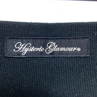 HYSTERIC GLAMOUR ヒステリックグラマー 0113CK01 タイトロングスカート ブラック sizeF 瑞穂店