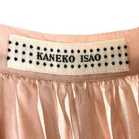 KANEKO ISAO カネコイサオ ギャザー スカート K01FS04 ライトピンク size- 瑞穂店