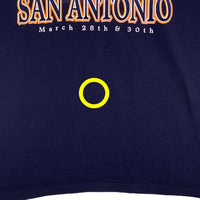 90’s NCAA 1998 FINAL FOUR プリントTシャツ カレッジバスケットボール ネイビー Size XL 福生店