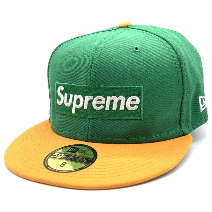 22SS 2-Tone Box Logo New Era 緑/黄 SUPREME シュプリーム 22SS 2-Tone Box Logo New Era ツートーン