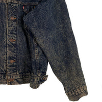 80's Levi's リーバイス 70507-0217 ケミカルウォッシュ デニムトラッカージャケット インディゴ Size XL 福生店