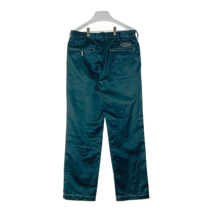 WACKO MARIA ワコマリア ホワイトステッチ ワークパンツ グリーン
