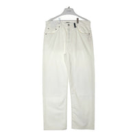 STONE ISLAND ストーンアイランド ボタンフライ コットン 5ポケットパンツ ホワイト size33 瑞穂店