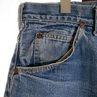 70's Lee リー 200 サイド黒タグ デニムパンツ インディゴ 革パッチ TALONファスナー 脇割 101Z Size 36 福生店