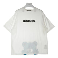 HYSTERIC GLAMOUR ヒステリックグラマー 02231CT20 23SS HYS BEAR ロゴベアプリント Tシャツ ホワイト sizeL 瑞穂店