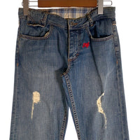 00's dolce&gabbana D&G ドルチェアンドガッバーナ ダメージ加工 デニムパンツ ライトブルー Size 30 福生店