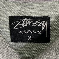 STUSSY ステューシー 刺繍 半袖 ポロシャツ グレー Size M 福生店