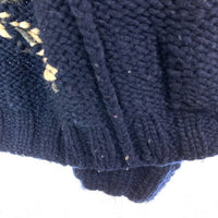 Cheswick チェスウィック スカル カウチンセーター ネイビー size38※右袖口ホツレあり 瑞穂店