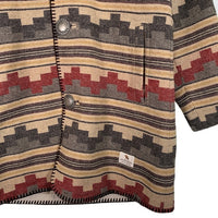 NEIGHBORHOOD ネイバーフッド 15AW TIPI WE-COAT ネイティブ柄 フーデッドコート コンチョボタン 152ARNH-JKM03 Size L 福生店