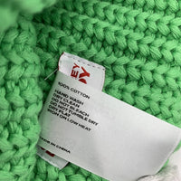 CHARLES JEFFREY LOVERBOY チャールズジェフリーラバーボーイ CHUNKY BEANIE RABBIT チャンキーリブビーニー ラビット グリーン コットン 福生店