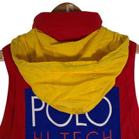 Polo by Ralph Lauren ポロラルフローレン HI TECH ハイテック ナイロンベスト レッド ブルー フィッシング Size S 福生店