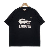 LACOSTE ラコステ 24SS ONE PIECE ワンピース ワニロゴ Tシャツ ブラック Size 6 (XL) 福生店