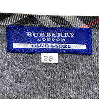 BURBERRY LONDON バーバリーロンドン 薄手カーディガン グレー Size38 瑞穂店